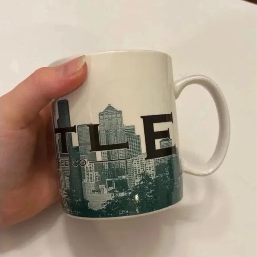 Seattle Starbucks coffee mug.